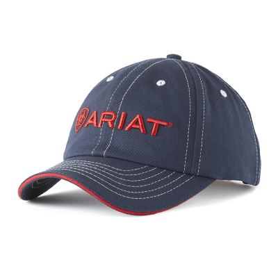 Ariat Team II - Petten Donkerblauw / Rood Heren - 28250-711